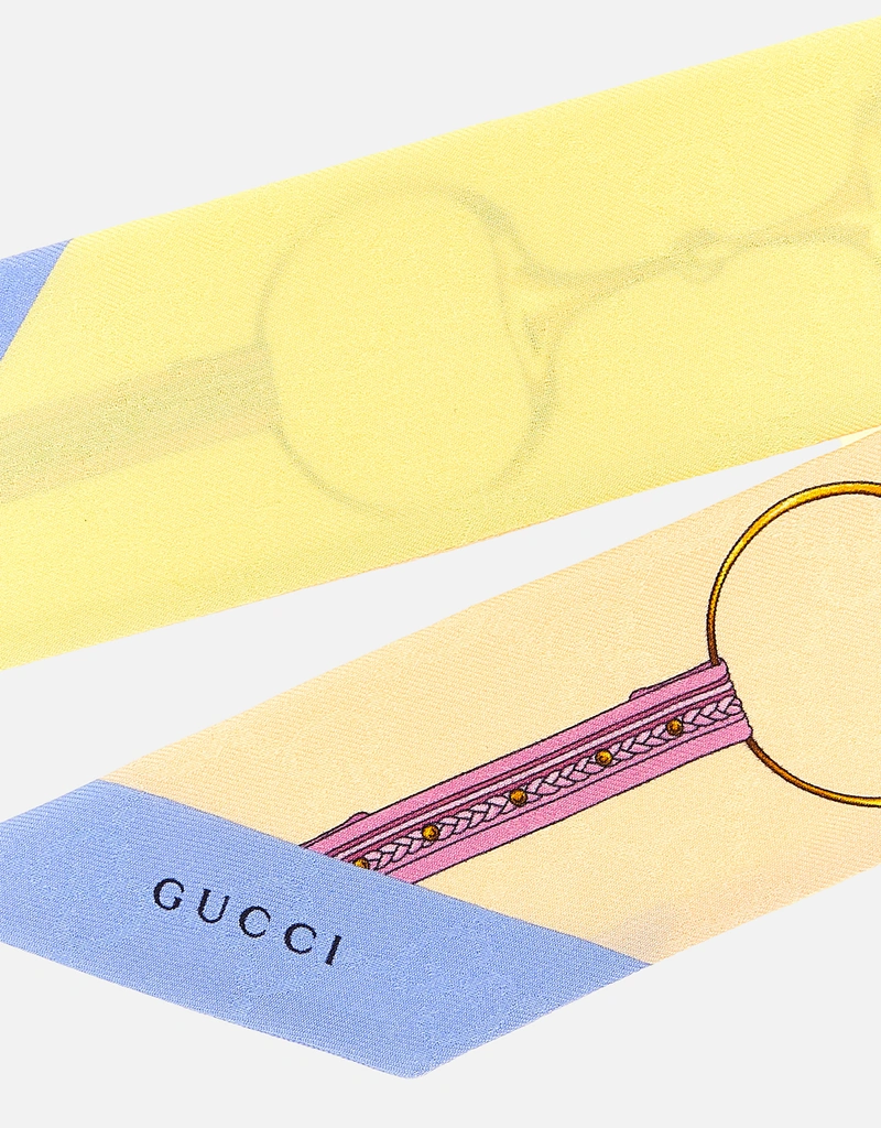 Gucci プリントシルクリボン () IFCHIC.COM