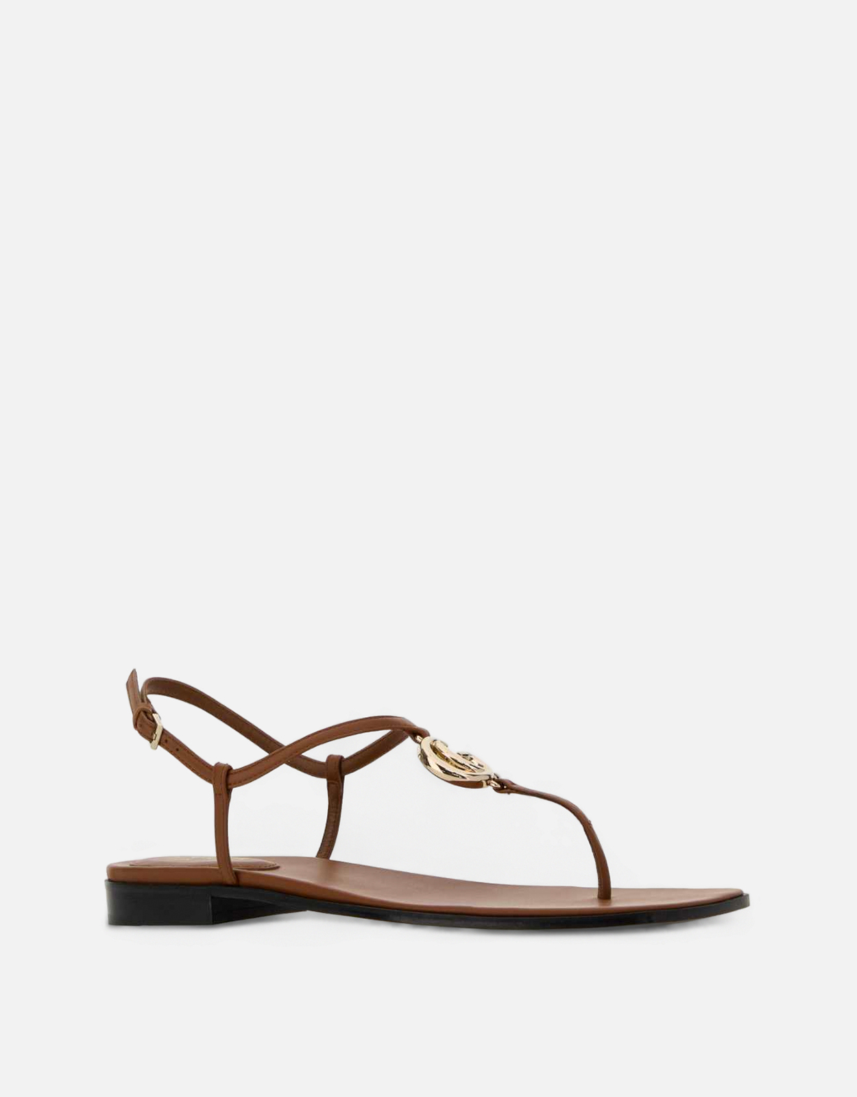 Gucci レザーサンダル GG メタル ディテール付き () IFCHIC.COM