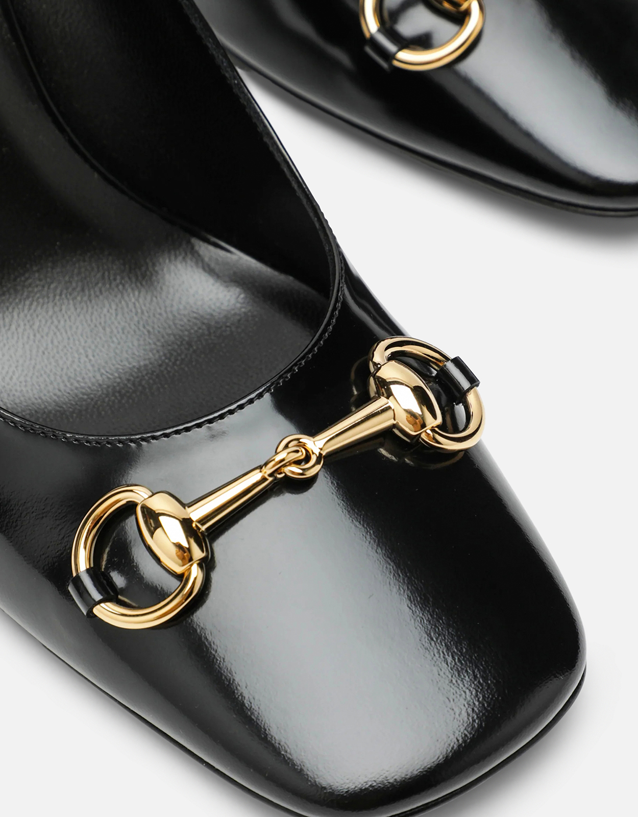Gucci Signora レザー スクエアトゥ パンプス (すべての新品) IFCHIC.COM