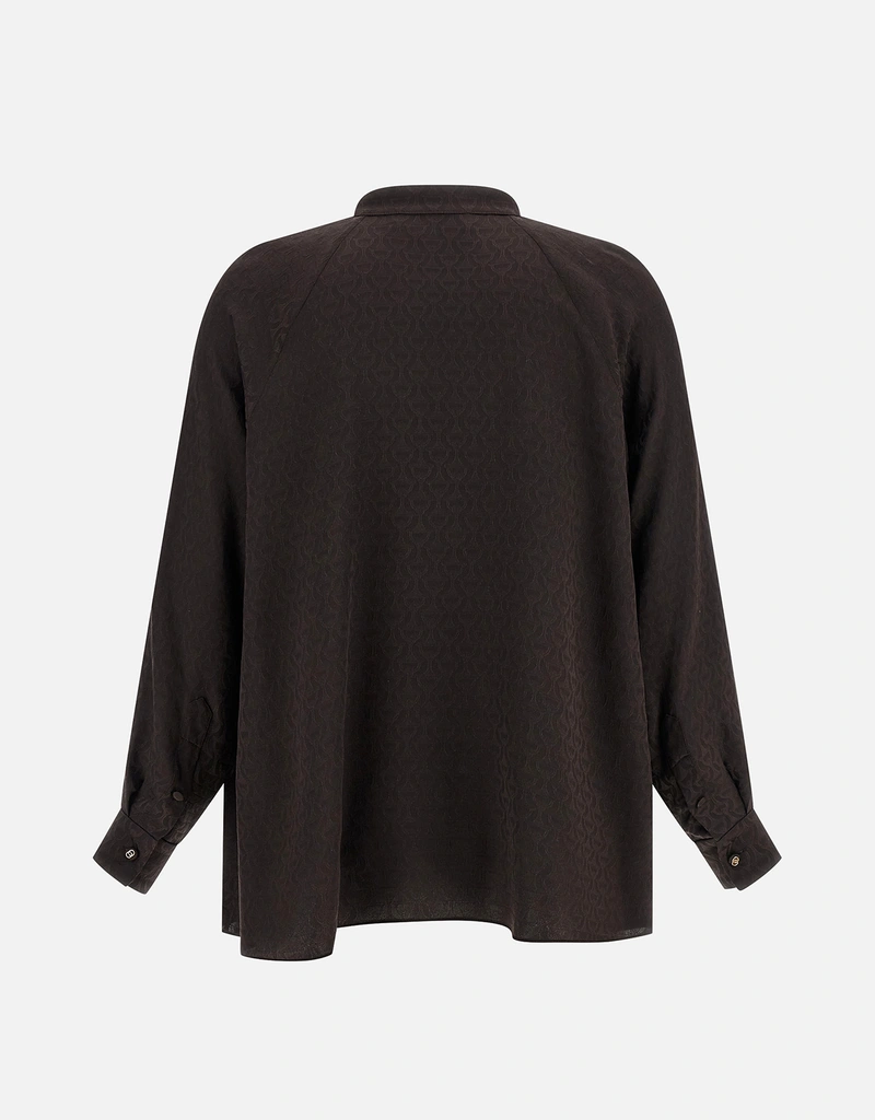 Gucci Morsetto シルク ジャカード シャツ (すべての新品) IFCHIC.COM