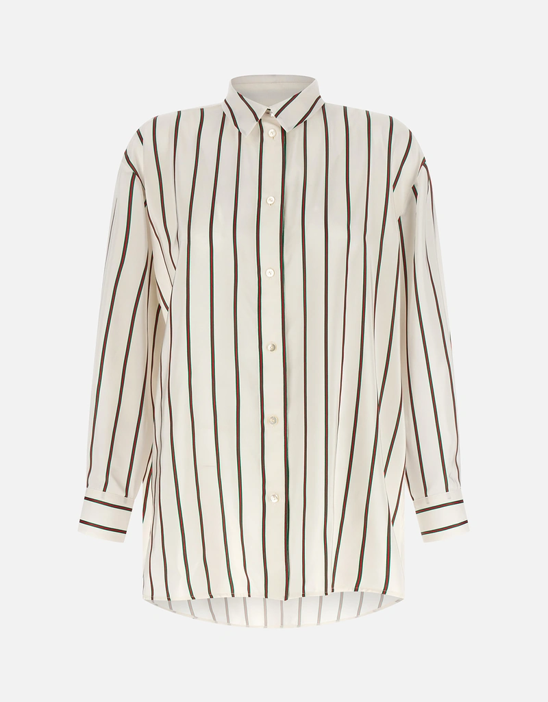 Gucci Webシルクジャカードシャツ (すべての新品) IFCHIC.COM