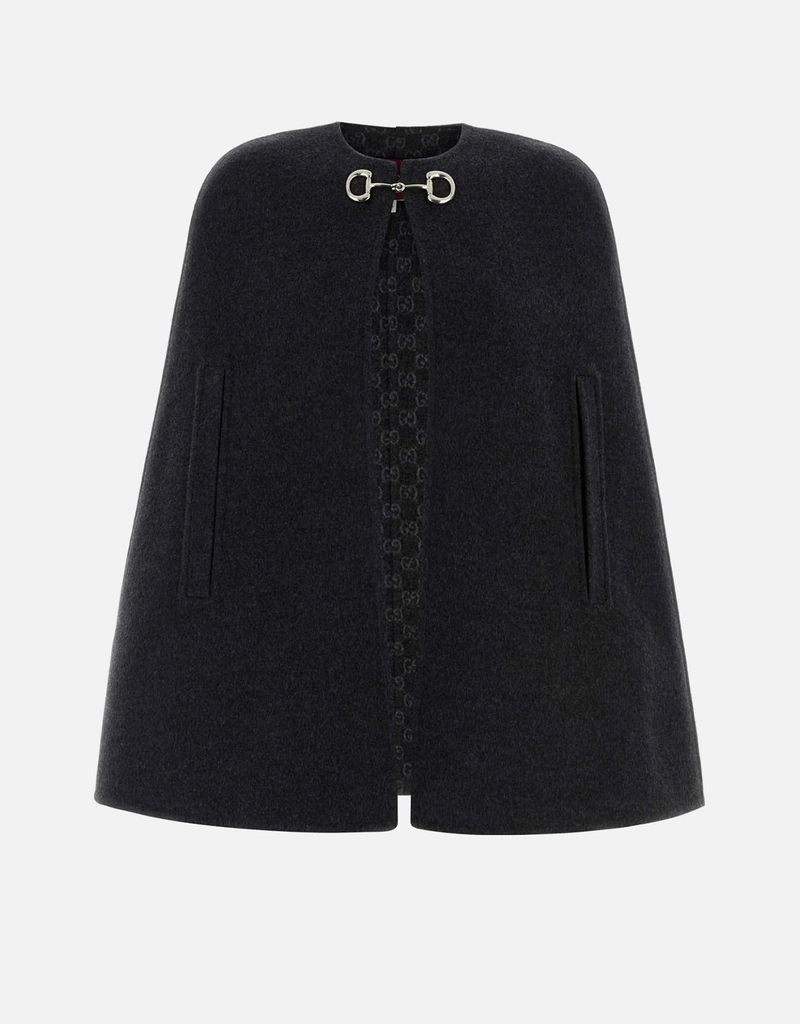 Gucci ウールブレンドケープ (すべての新品) IFCHIC.COM