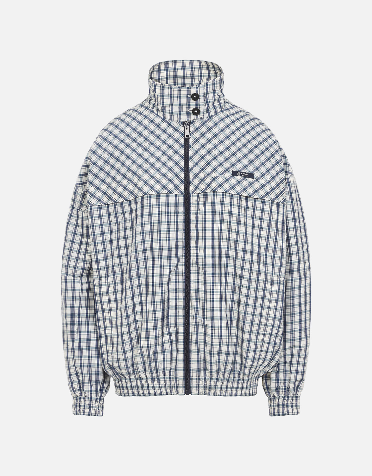 Prada Cotton Blend Blouson Jacket (All New In) IFCHIC.COM