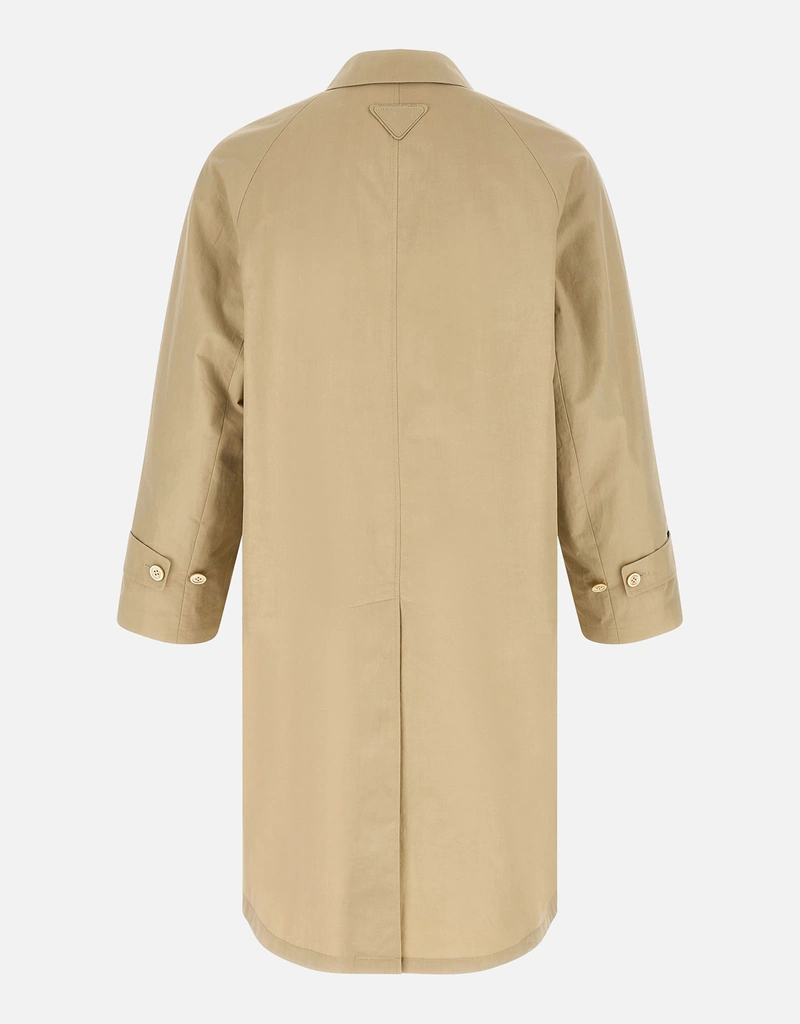 Prada メンズ コットン サルトリアル トレンチコート (すべての新品