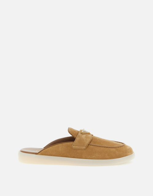 Prada スエードカーフレザーサボ () IFCHIC.COM