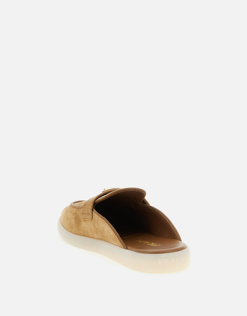 Prada スエードカーフレザーサボ () IFCHIC.COM