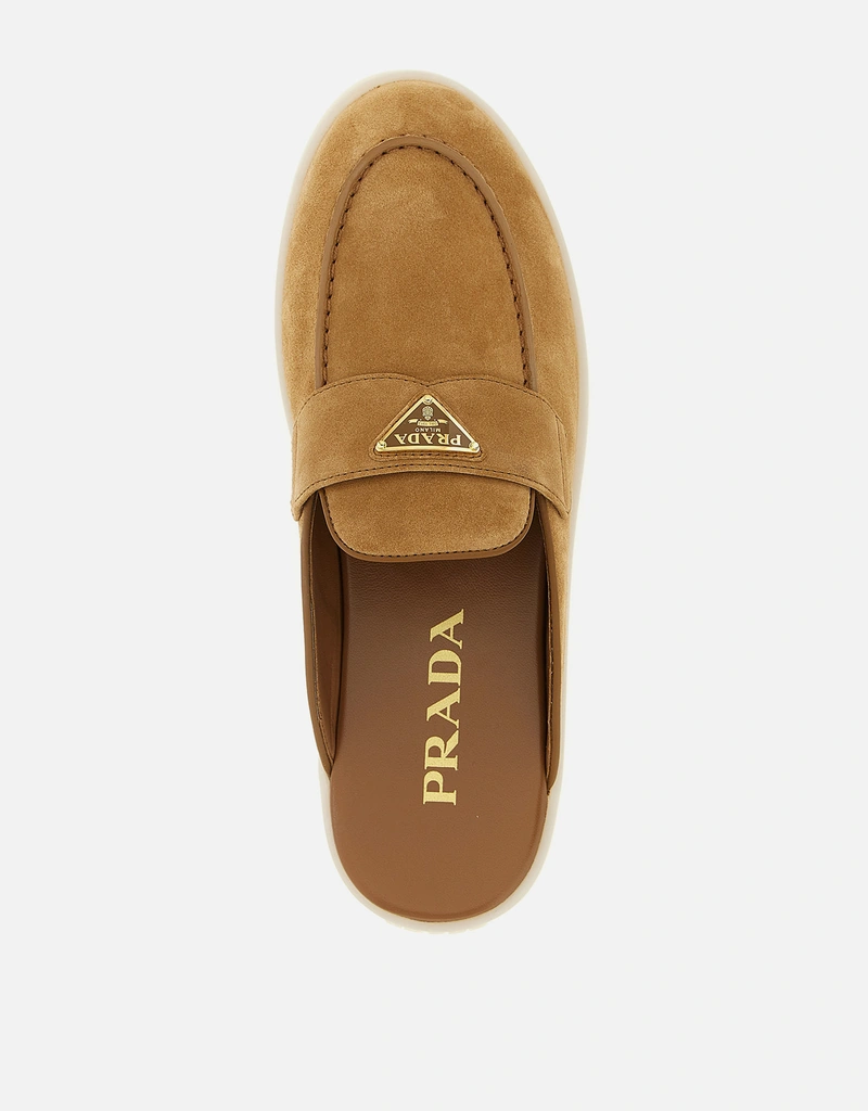 Prada スエードカーフレザーサボ () IFCHIC.COM