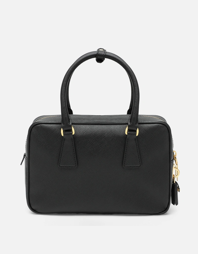 Prada サフィアーノレザー トップハンドルバッグ (トップス) IFCHIC.COM