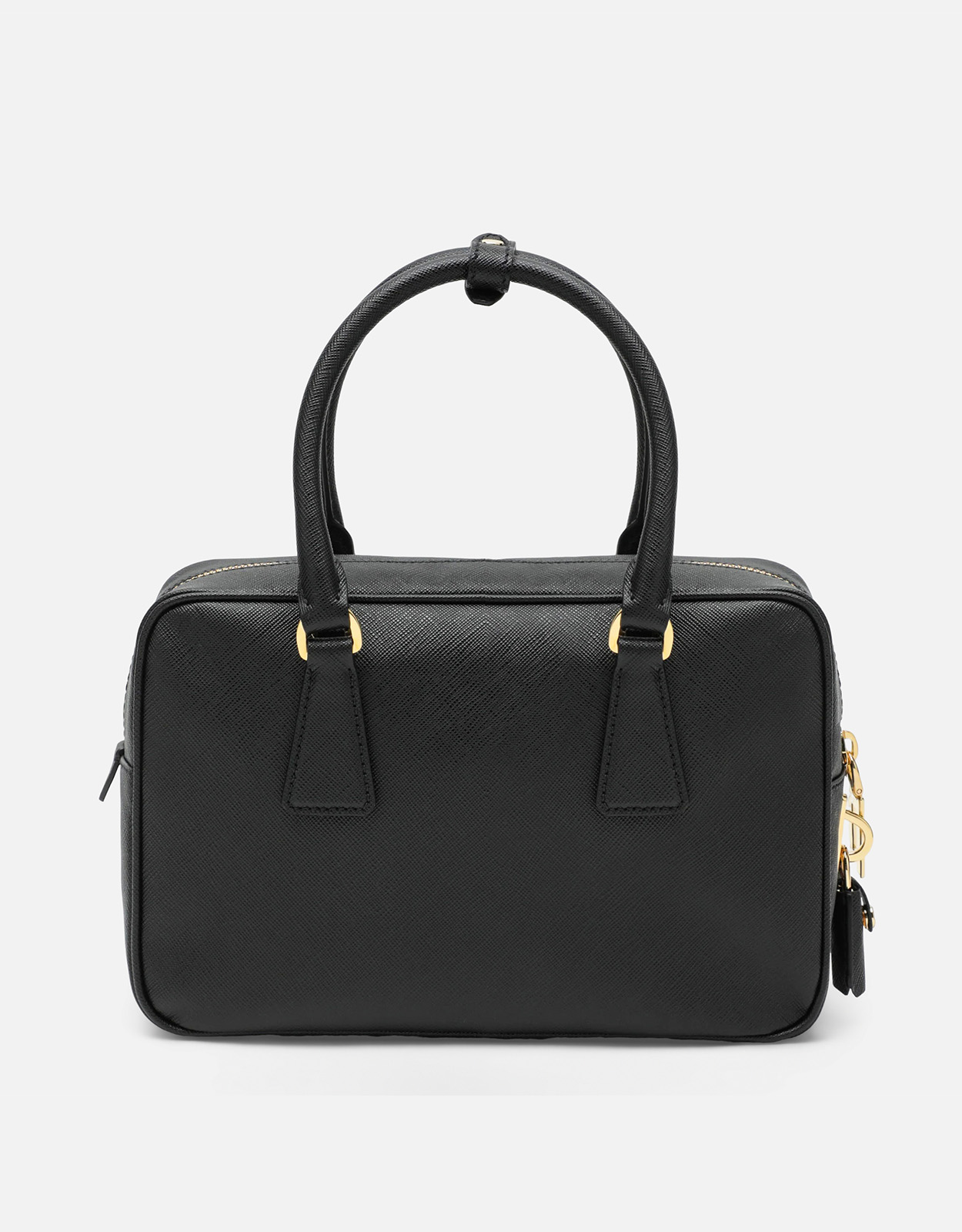 Prada サフィアーノレザー トップハンドルバッグ (トップス) IFCHIC.COM