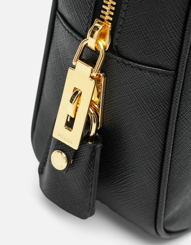 Prada サフィアーノレザー トップハンドルバッグ (トップス) IFCHIC.COM