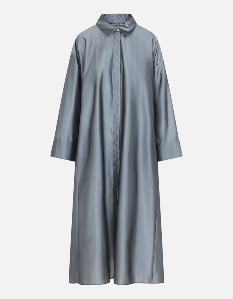 max mara a line dress Max Mara // Brown Tie Front A-Line Dress – VSP Consignment main image 1
