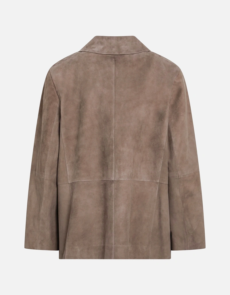 S Max Mara ヘーゼルナッツ スエード ジャケット (すべての新品