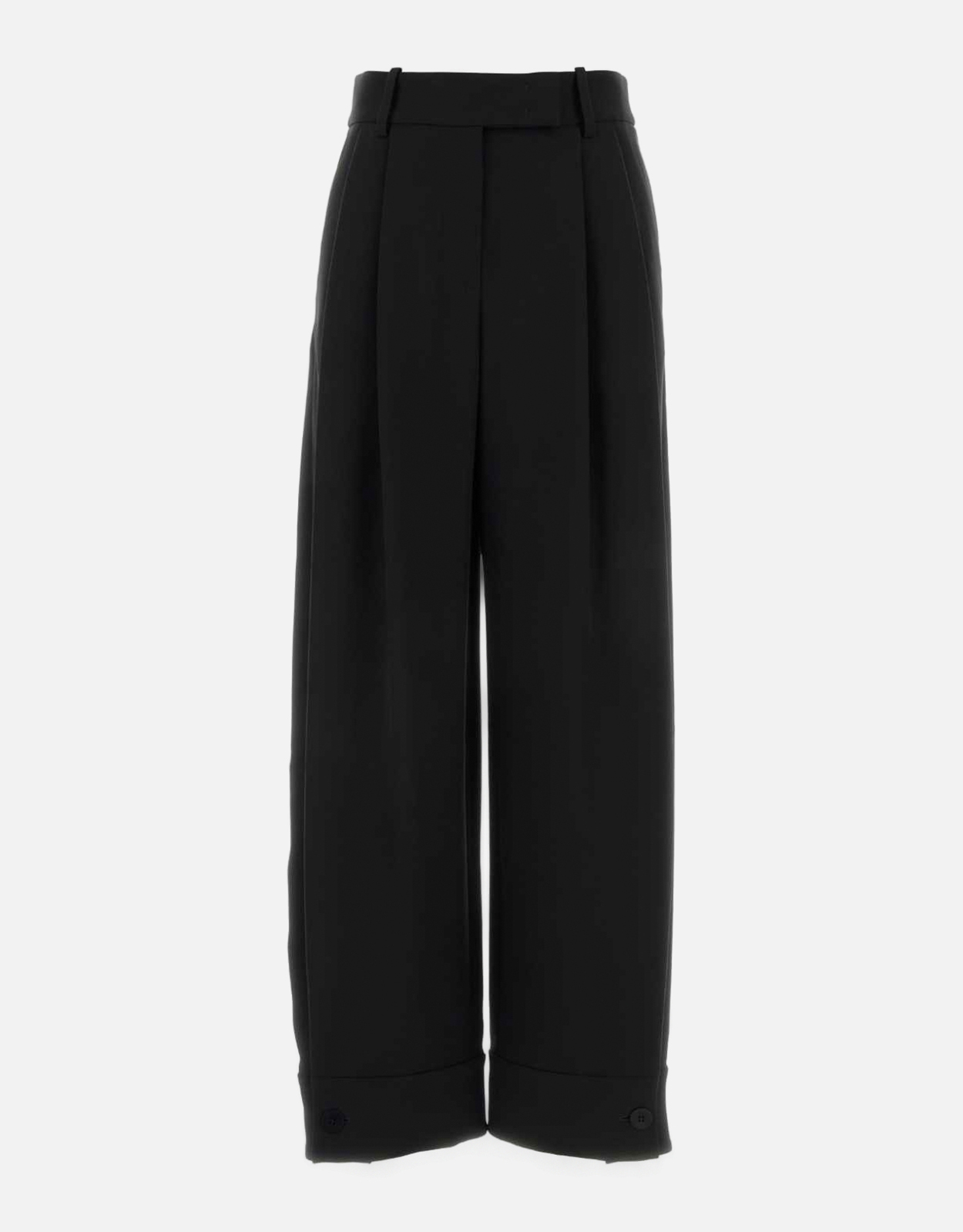 Giorgio Armani Silk Cady Wide-Leg Pleated Trousers (All New In  display picture 1