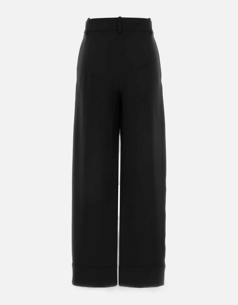 Giorgio Armani Silk Cady Wide-Leg Pleated Trousers (All New In Giorgio Armani Silk Cady Wide-Leg Pleated Trousers (All New In