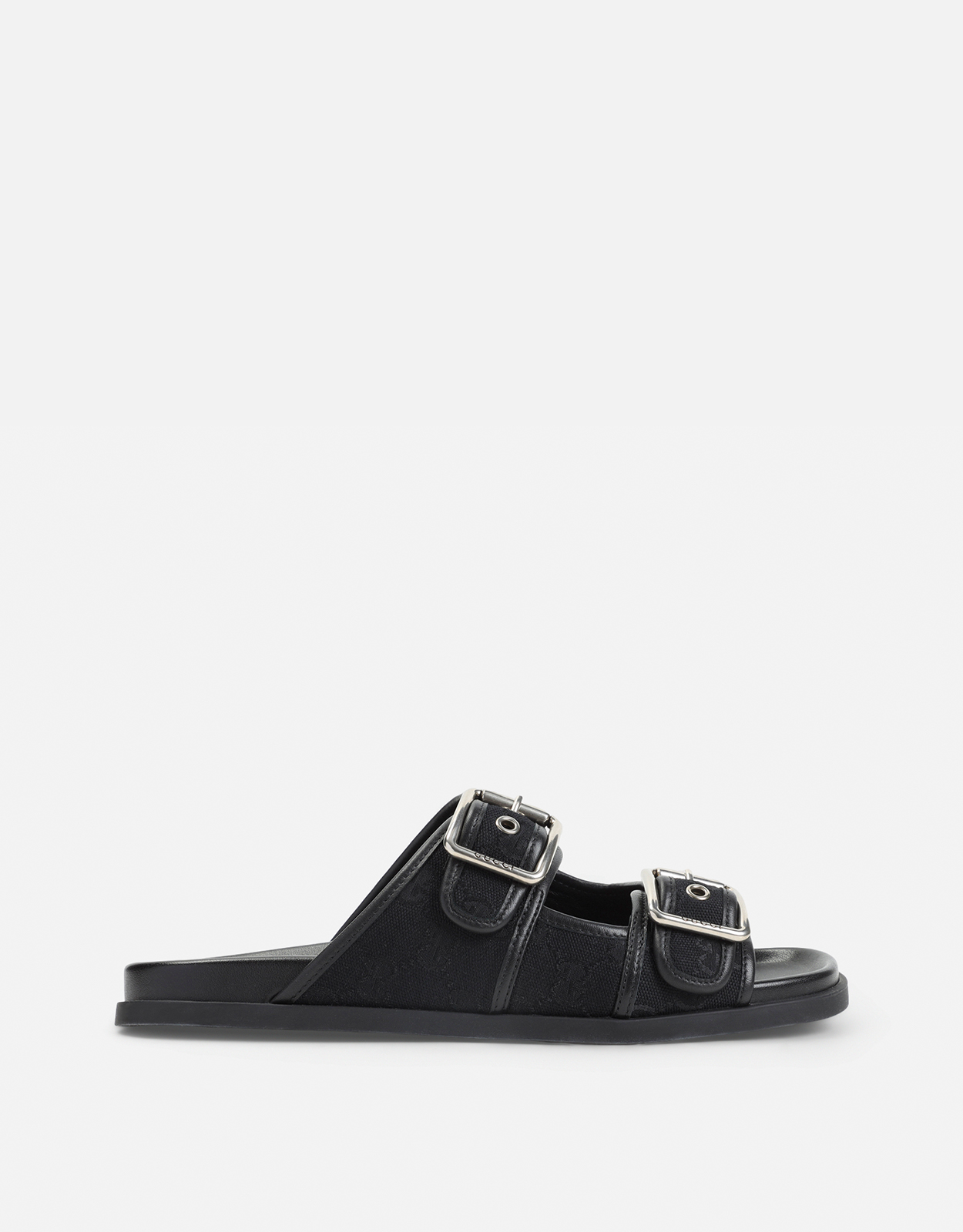Gucci メンズスライドサンダル バックルディテール (すべての新品