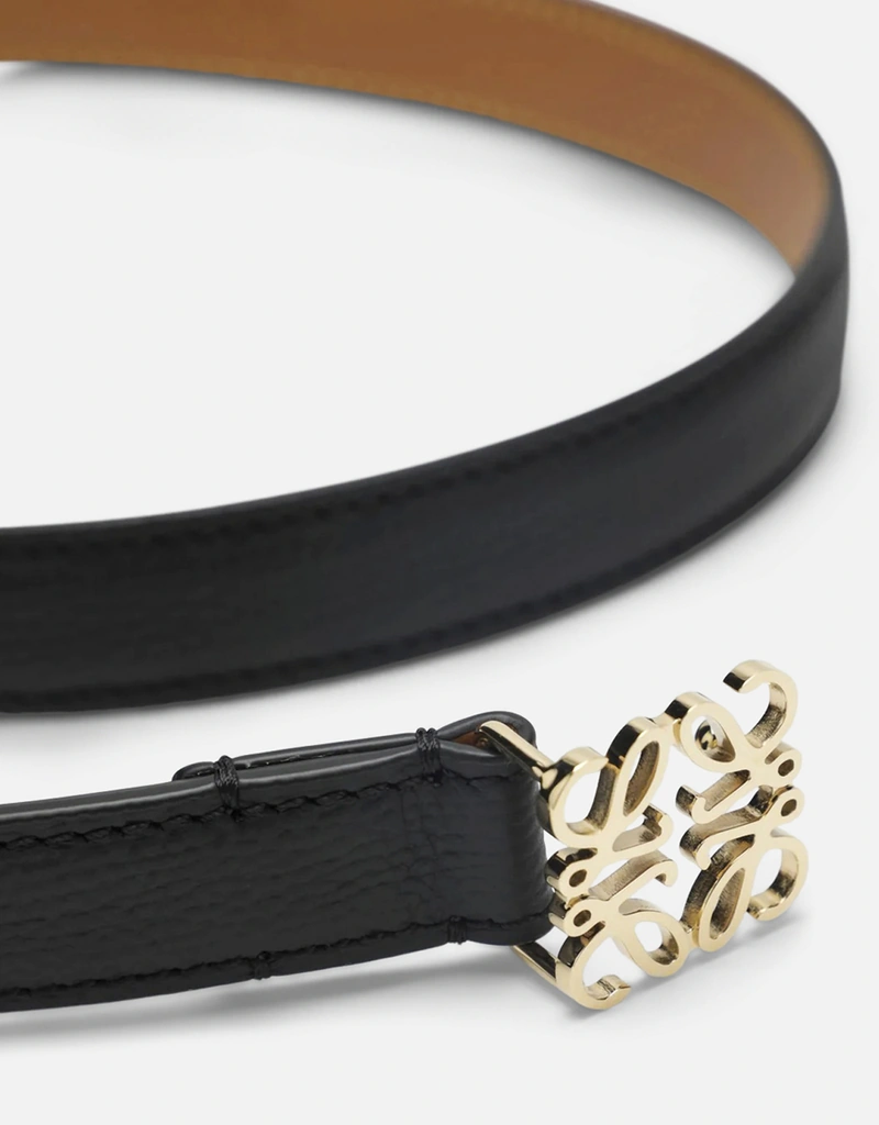 Loewe アナグラム ペブルグレイン カーフスキンベルト (ベルト) IFCHIC.COM