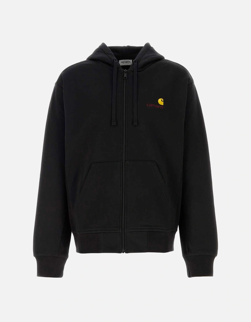 Carhartt Wip メンズ コットン混合 フード付きアメリカンスクリプト