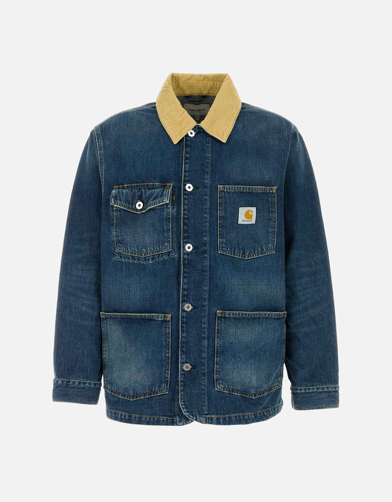 Carhartt Wip Men's Denim Warren Chore Coat (All New In) IFCHIC.COM