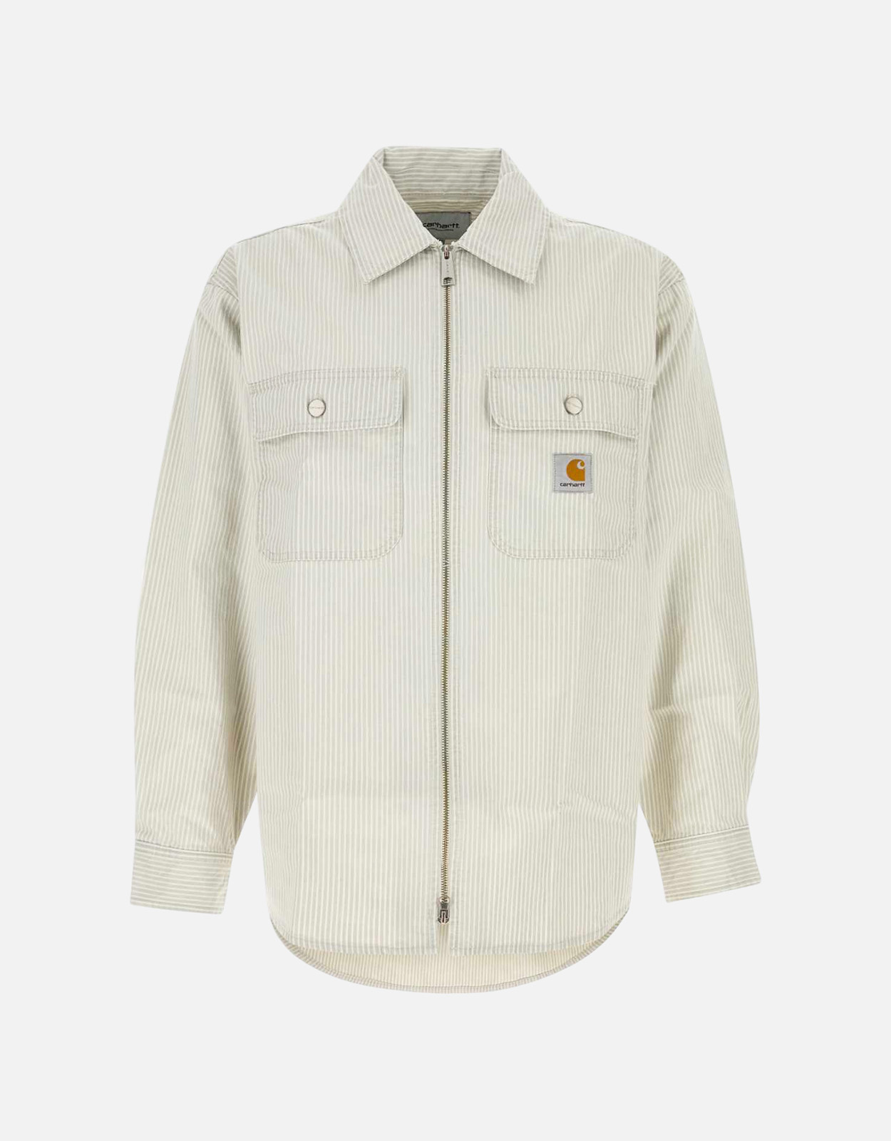 Carhartt Wip メンズ Mercer コットン ストライプ シャツジャケット