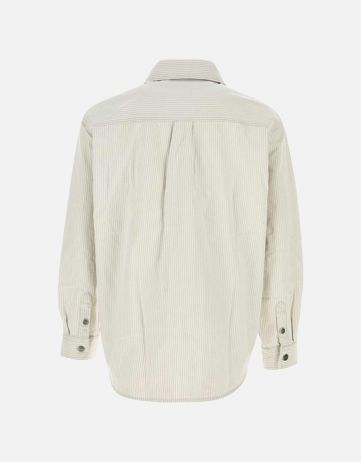 Carhartt Wip メンズ Mercer コットン ストライプ シャツジャケット