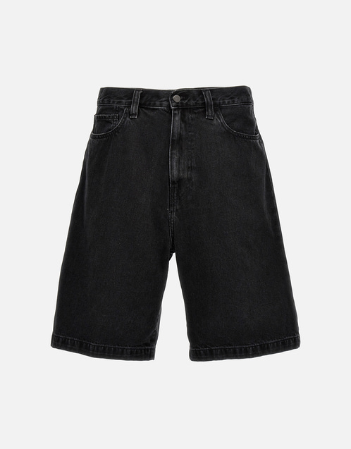 Carhartt Wip メンズLandオンコットンデニムルーズフィットバミューダ