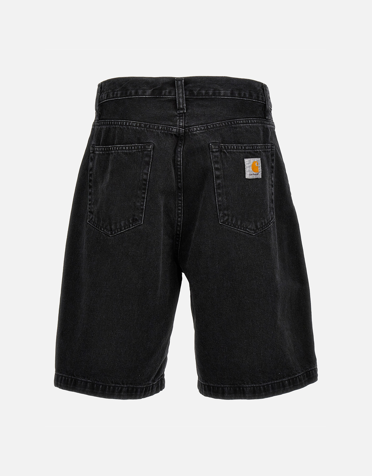 Carhartt Wip メンズLandオンコットンデニムルーズフィットバミューダ