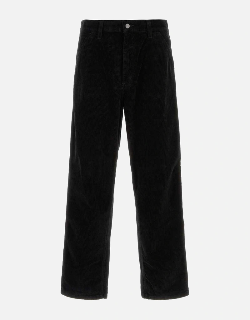 Carhartt Wip メンズコーデュロイロゴパッチシングルニーパンツ