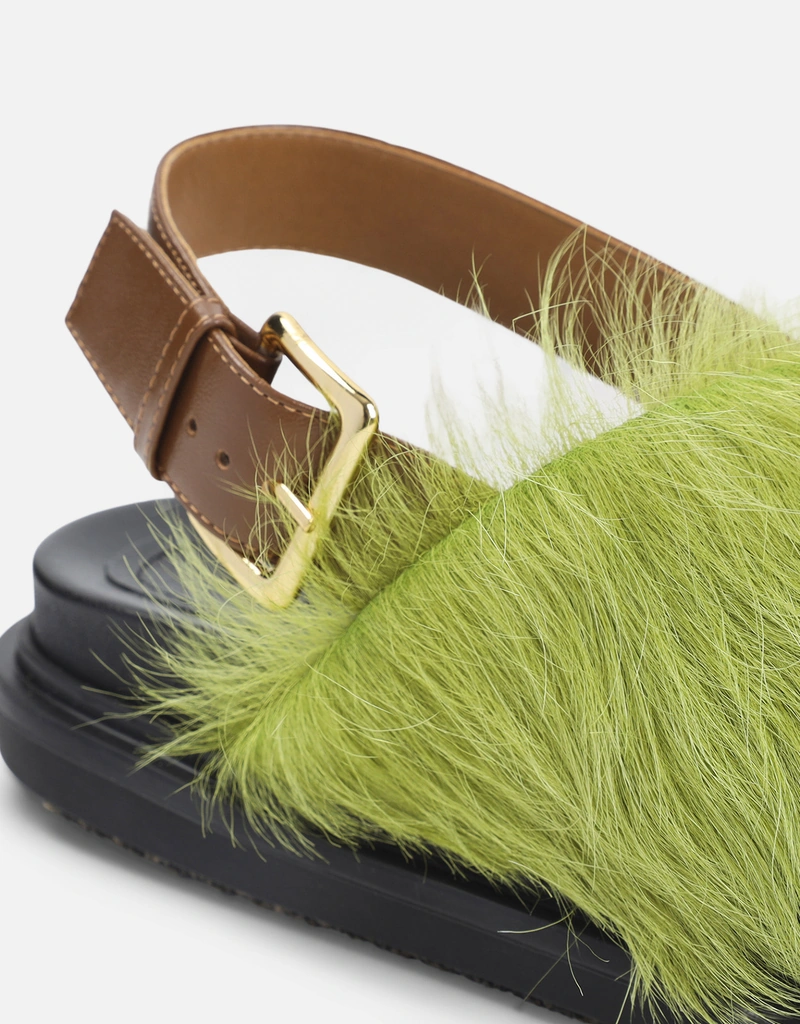 Marni フスベットレザーサンダル (すべての新品,シューズ) IFCHIC.COM Marni フスベットレザーサンダル (すべての新品,シューズ) IFCHIC.COM