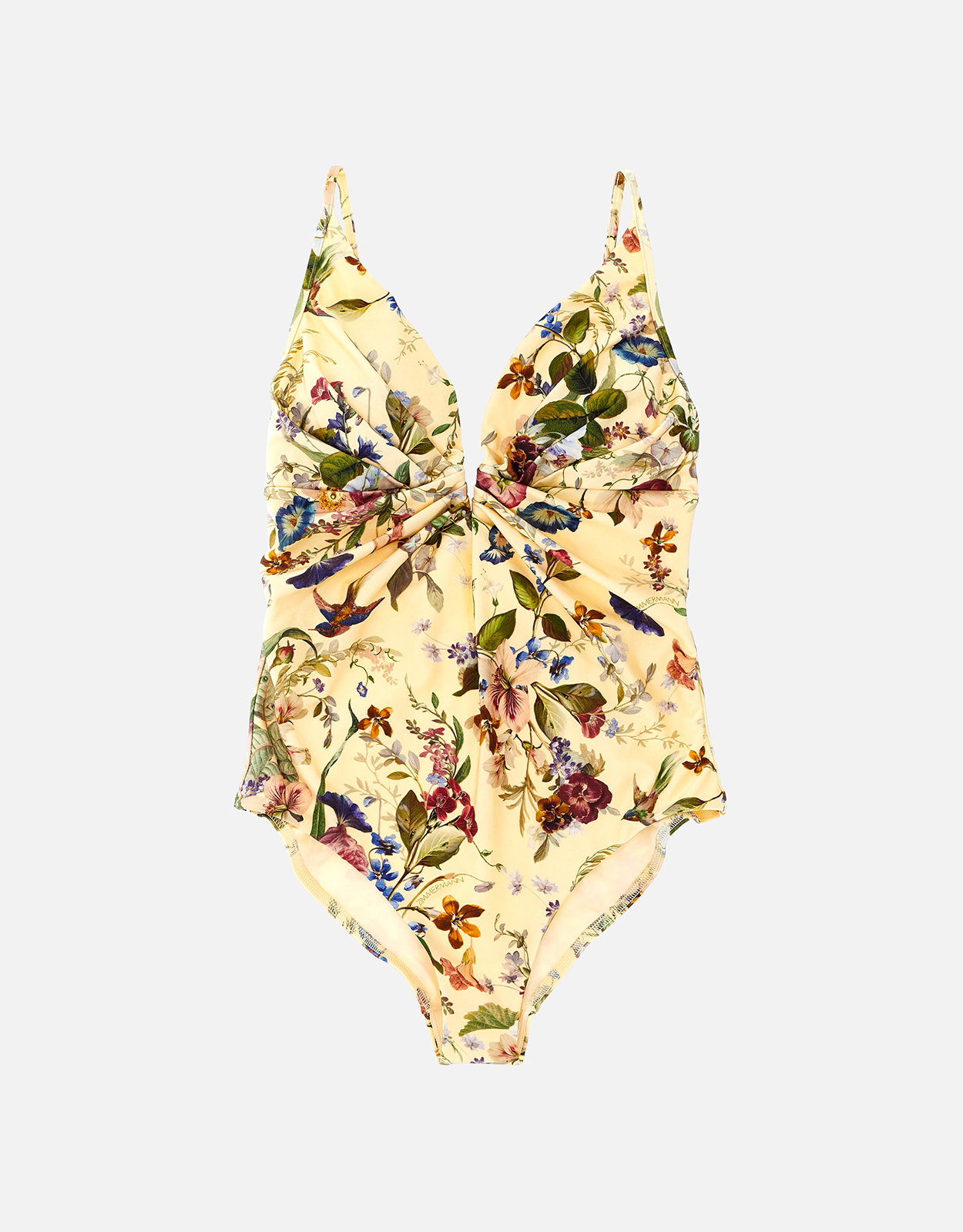 Zimmermann Patience タック入りプランジワンピース水着 (すべての新品