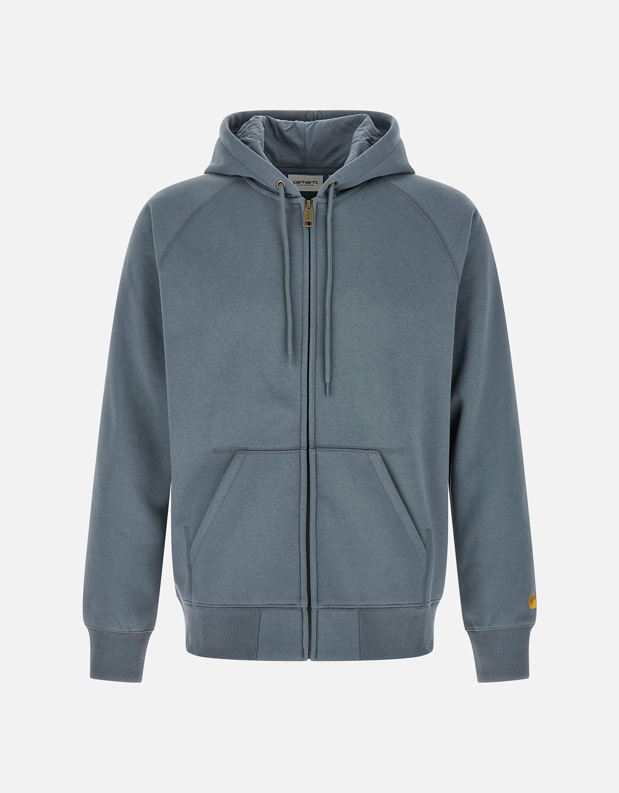 Carhartt Wip メンズチェイスポリコットン刷毛ジップアップスウェット