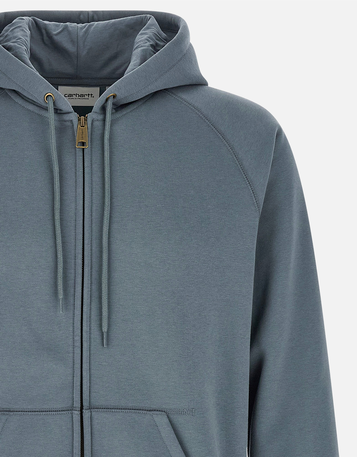 Carhartt Wip メンズチェイスポリコットン刷毛ジップアップスウェット