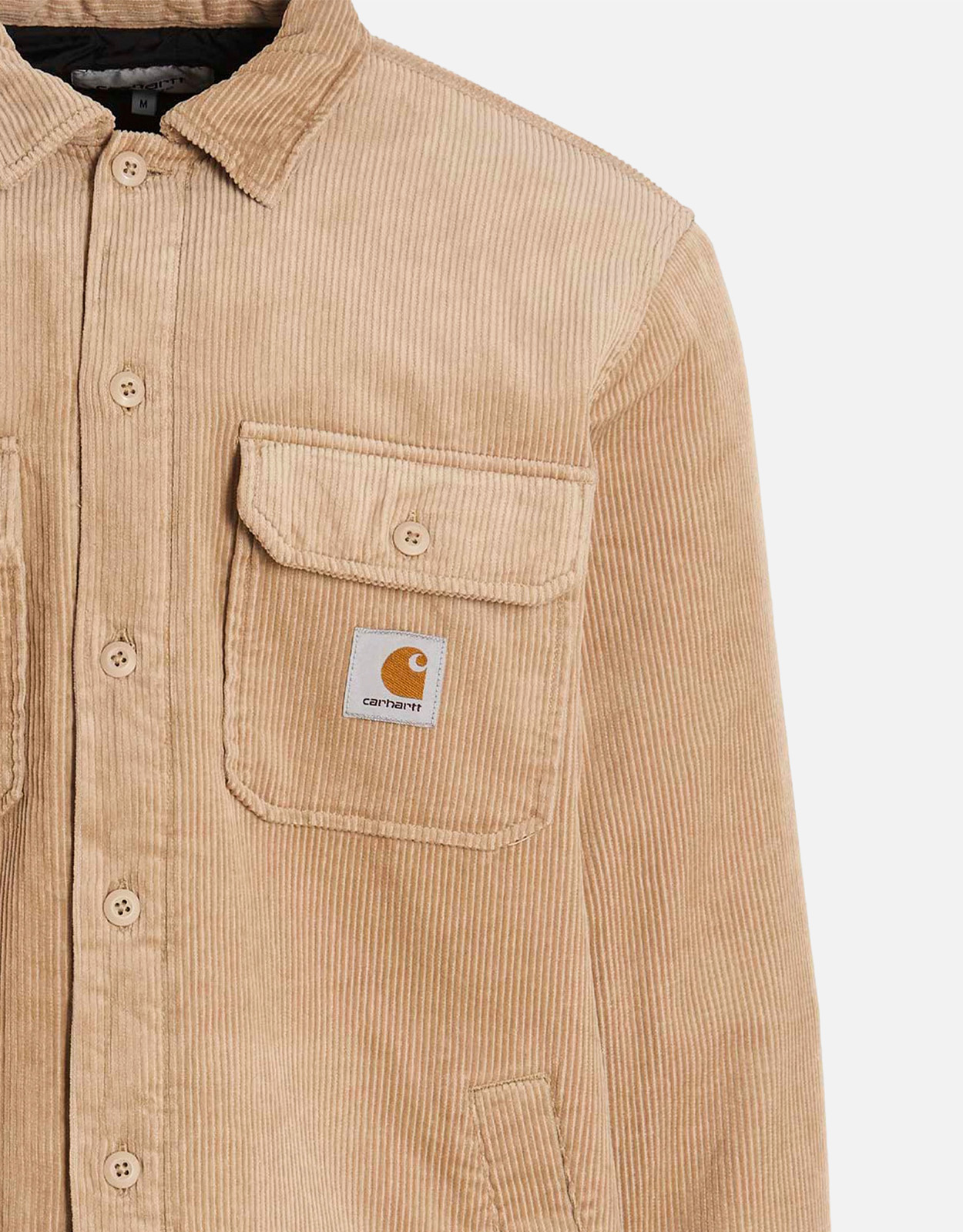 Carhartt Wip メンズWhitsomeコットンコーデュロイシャツジャケット
