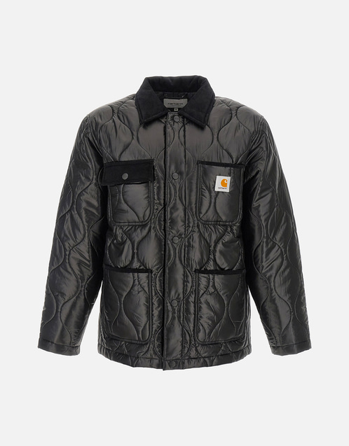 carhartt キルティングジャケット M ブラック Carhartt Wip メンズ Oscar ポリエステル キルティングジャケット