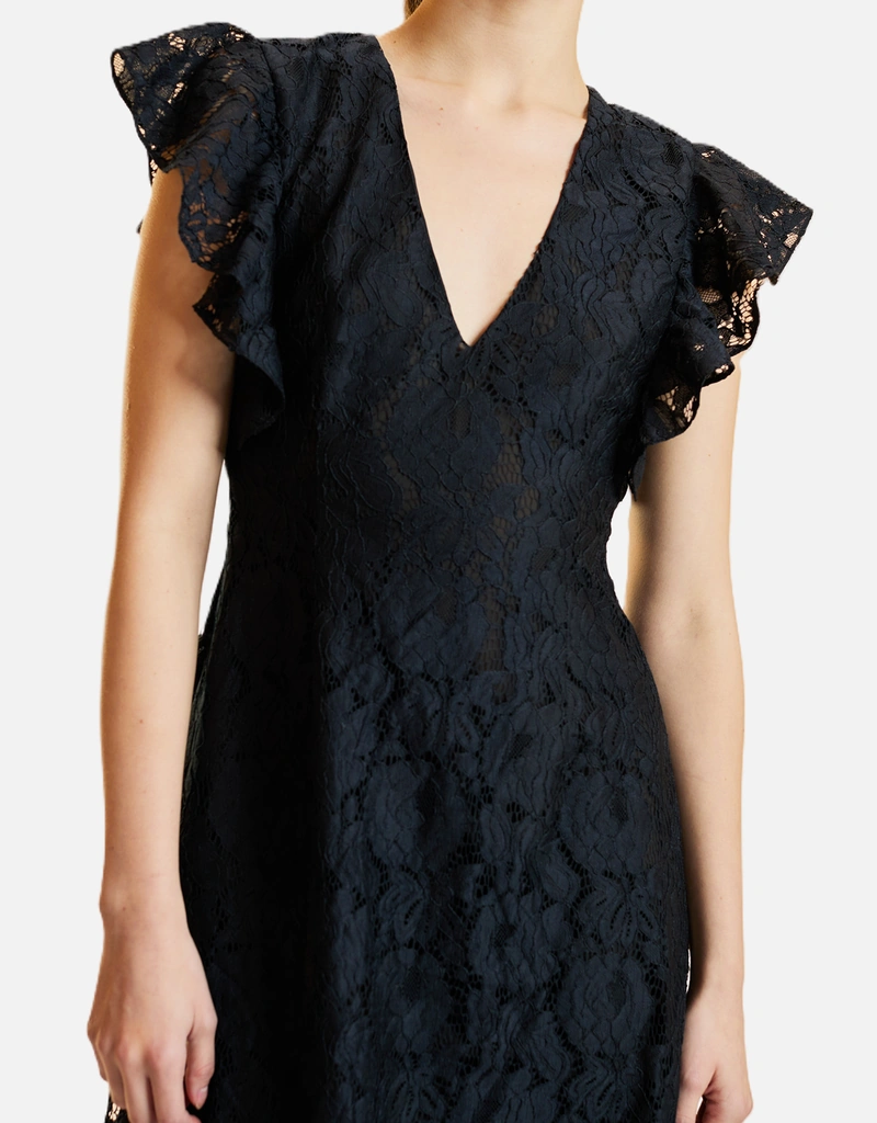 Cynthia Rowley Lace Midi Dress () IFCHIC.COM