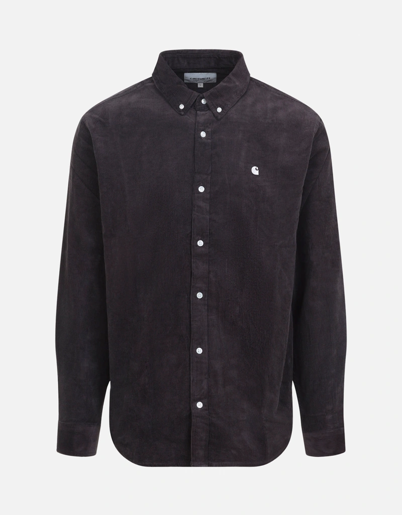 Carhartt Wip メンズ Madison 細コーデュロイコットンシャツ (すべての Carhartt Wip メンズ Madison 細コーデュロイコットンシャツ (すべての