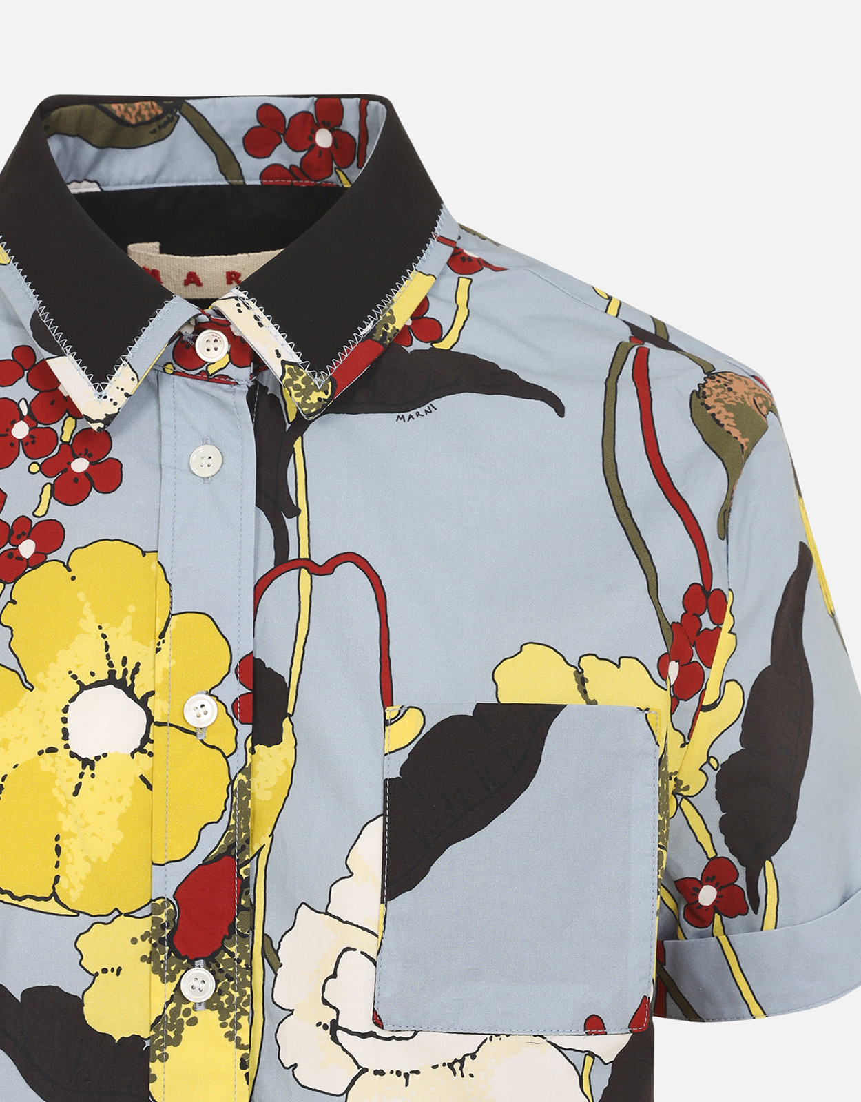 Marni コットンシャツ (すべての新品) IFCHIC.COM