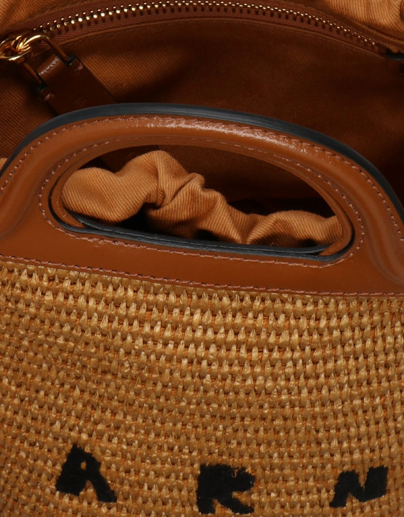Marni Tropicalia Small Raffia Effect Handbag () IFCHIC.COM