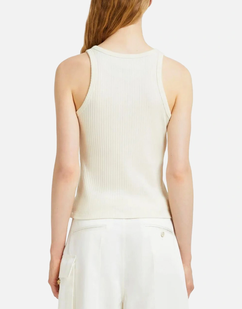 Marni リブコットンタンクトップ (すべての新品) IFCHIC.COM
