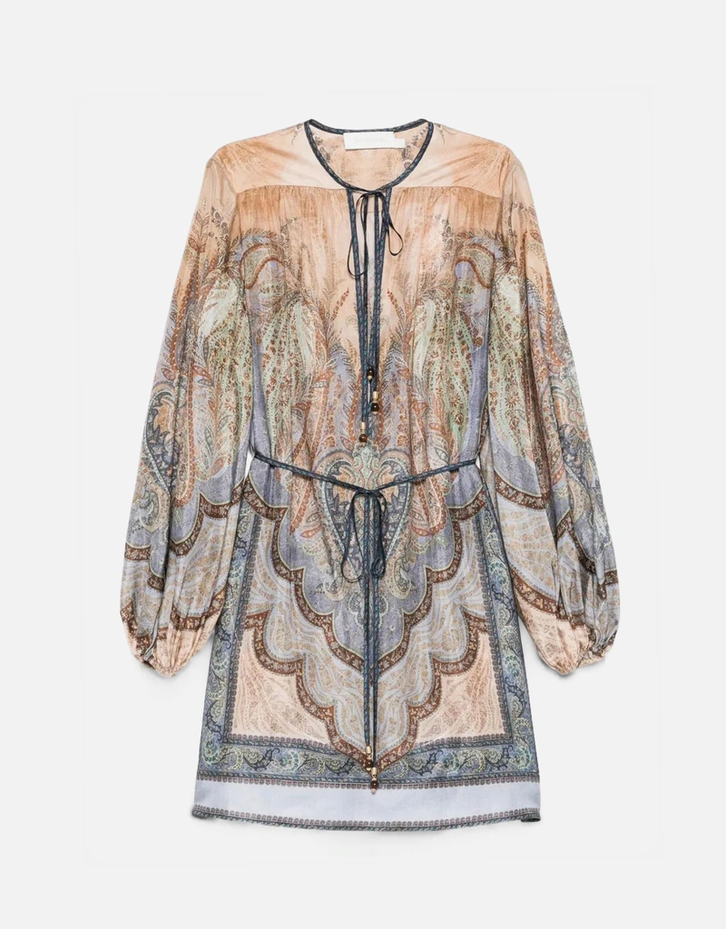 Zimmermann Wanderlust Tunic Dress - Blue