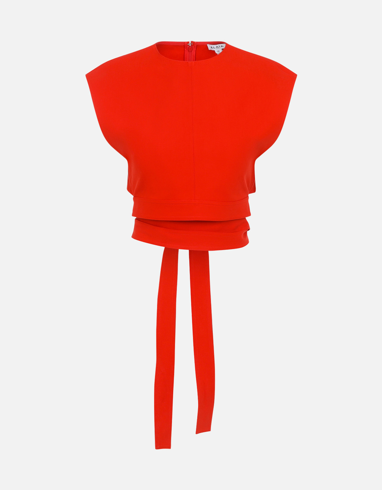 ALA?A Belted Cotton Top - FR 36