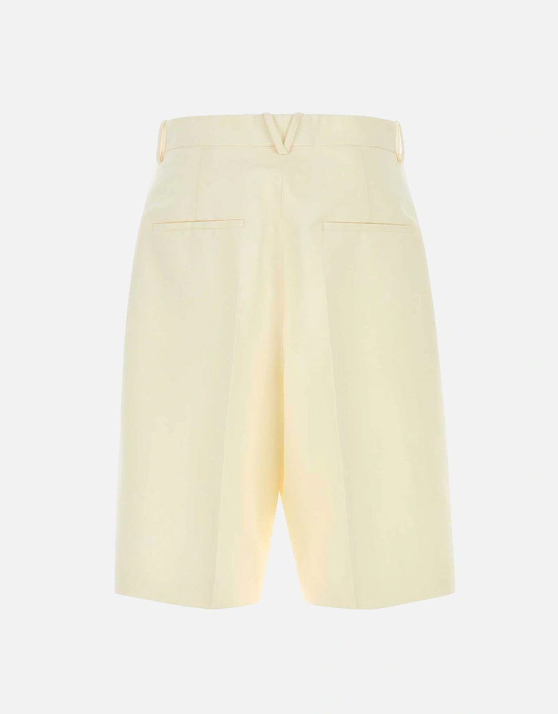 Bottega Veneta メンズ綿混ベルムダショーツ (すべての新品) IFCHIC.COM