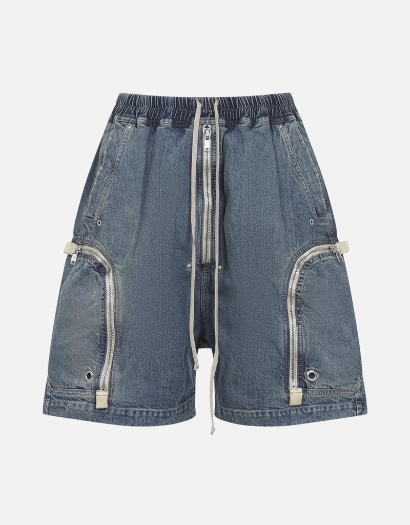 パンツ RICK OWENS DRKSHDW BAUHAUS PODS Rick Owens Men's DRKSHDW Cotton Bauhaus Pods Shorts (Pants) IFCHIC.COM