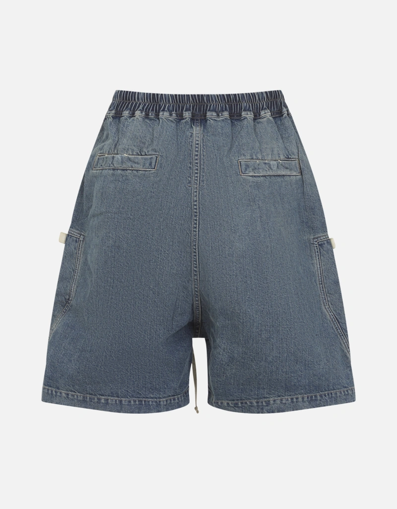 Rick Owens Men's DRKSHDW Cotton Bauhaus Pods Shorts (Pants) IFCHIC.COM