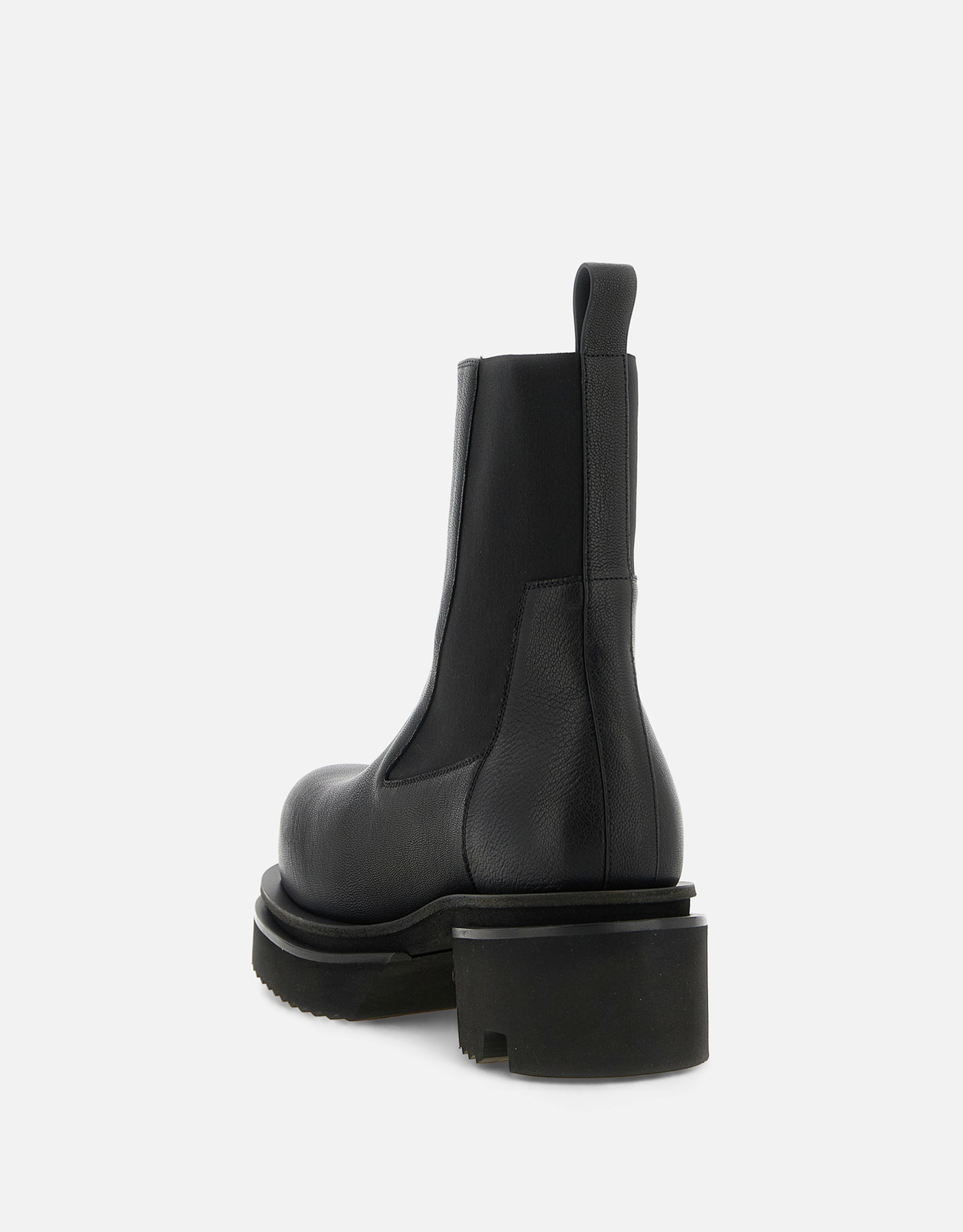 Rick Owens メンズBeatle Bogunゴートレザー刻み加工アンkleブーツ