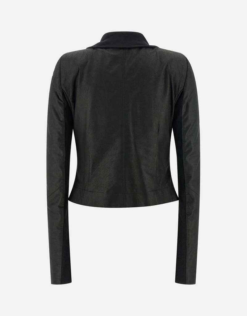 Rick Owens スカーフバイカーラムスキンショートライニングショール