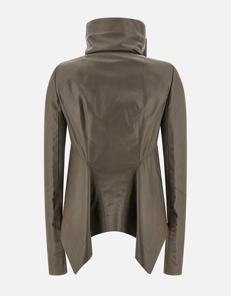 Rick Owens ナスカラムレザーライダースジャケット (すべての新品
