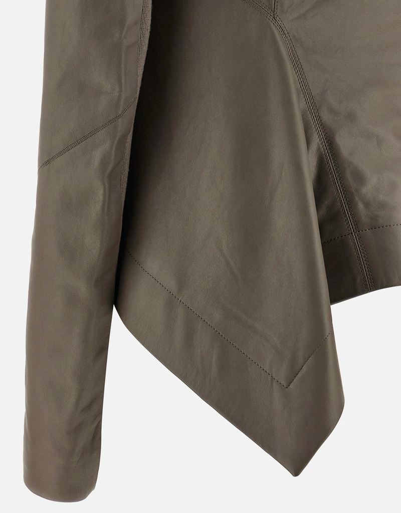 Rick Owens ナスカラムレザーライダースジャケット (すべての新品