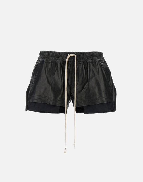 Rick Owens フォグボクサーラムレザーショーツ (すべての新品) IFCHIC.COM