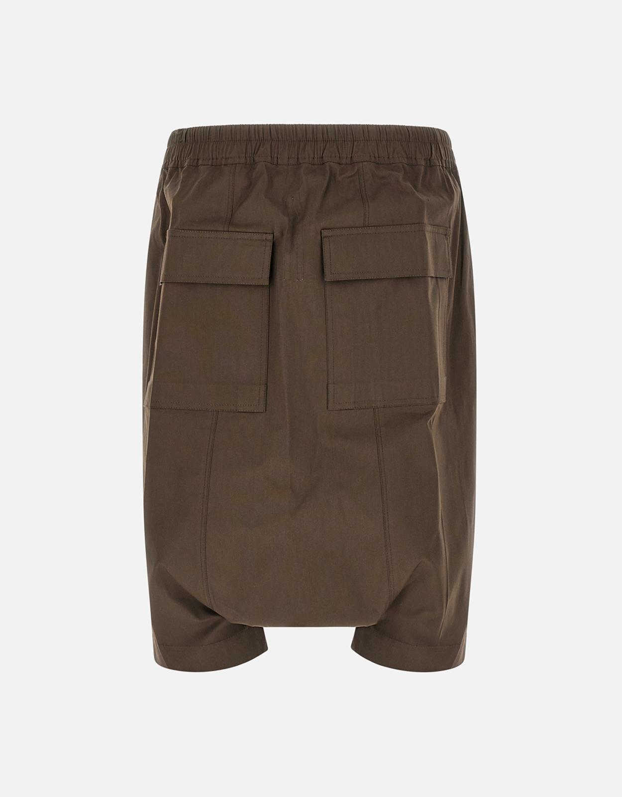 Rick Owens Men's Rick S Pods Cotton Poplin Low-Crotch Bermuda
