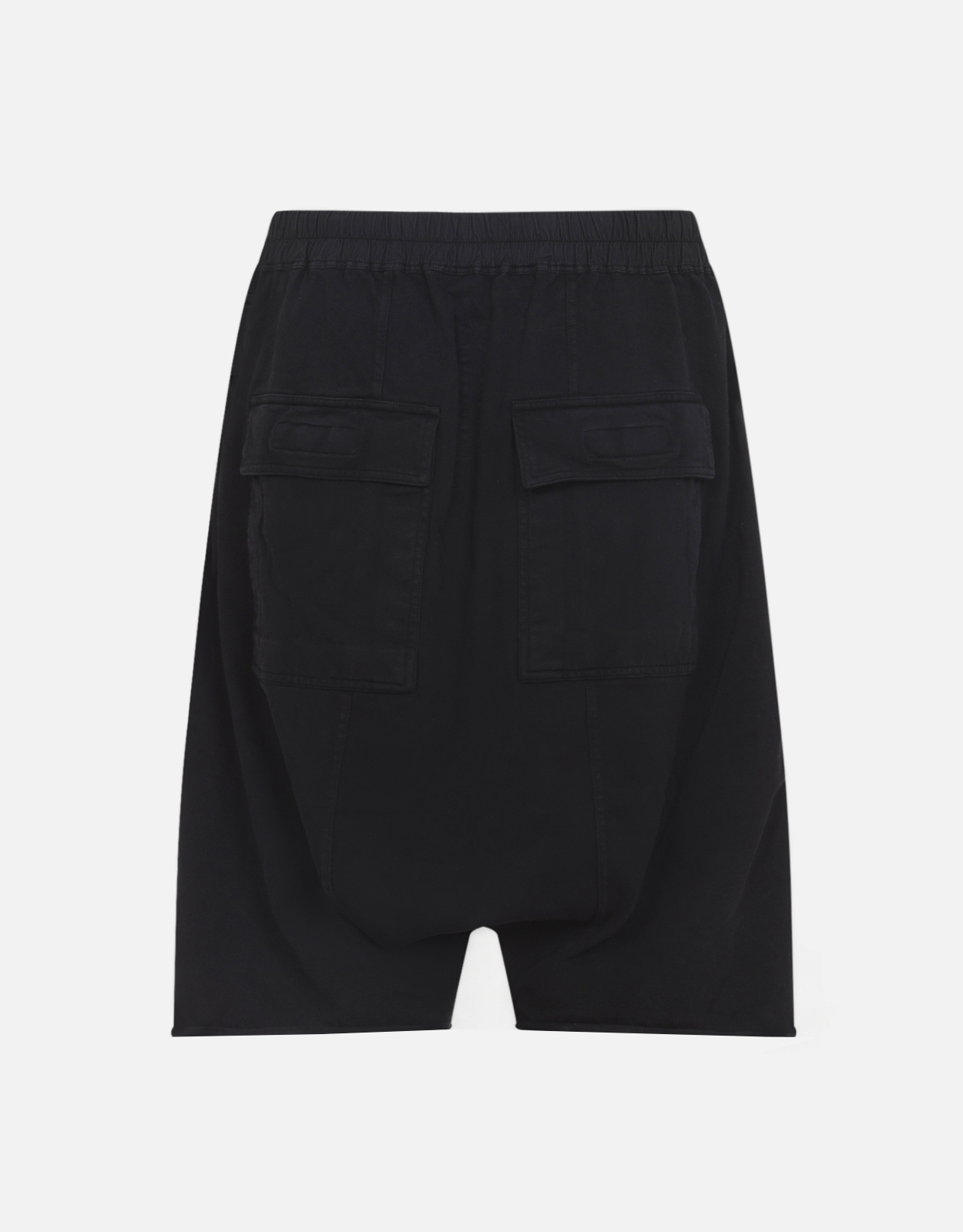 Rick Owens Men's Drkshdw Cotton Drawstring Pods Below-Knee Shorts